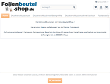Tablet Screenshot of folienbeutel-shop.de
